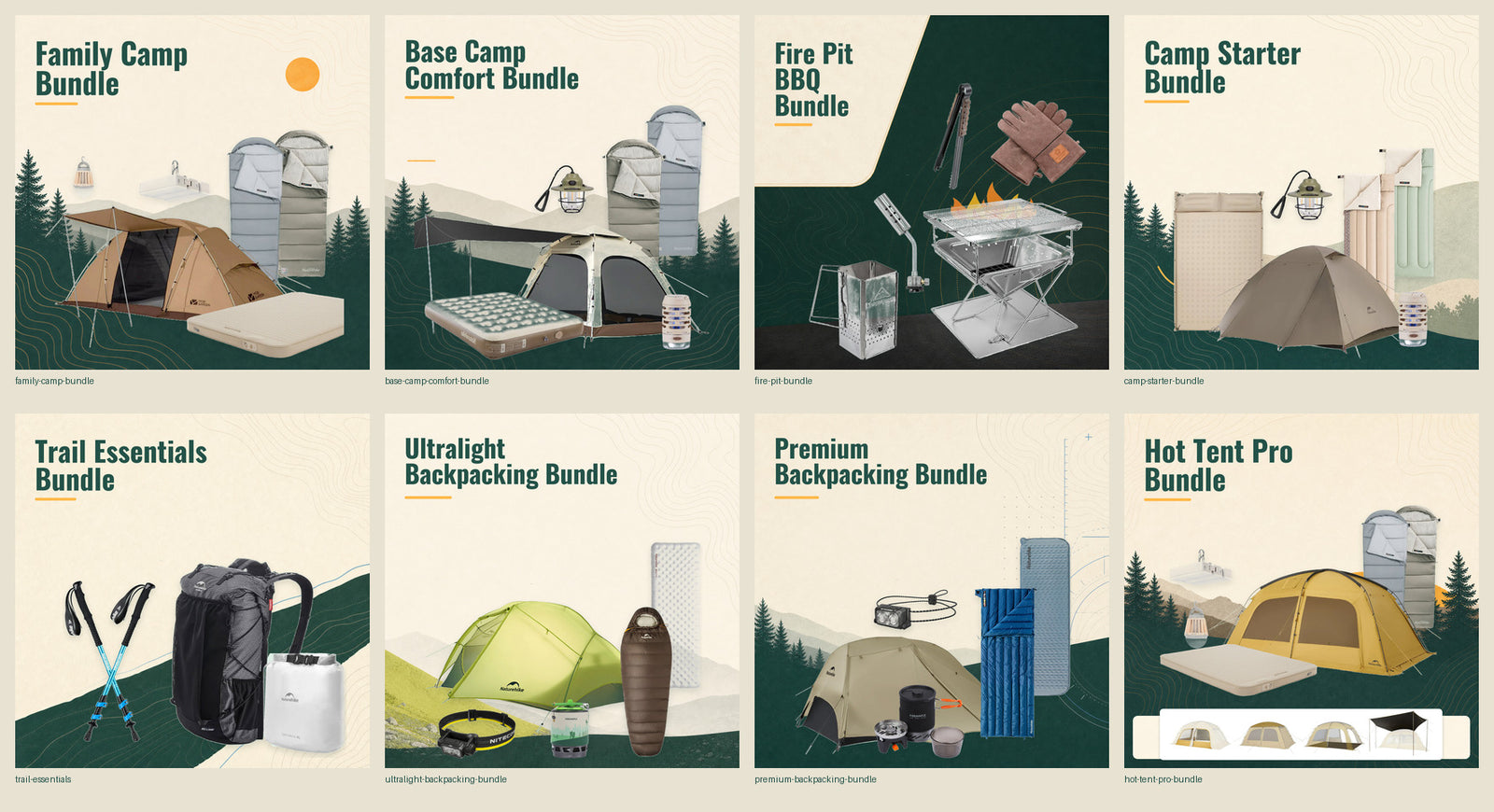 Camp bundle collection