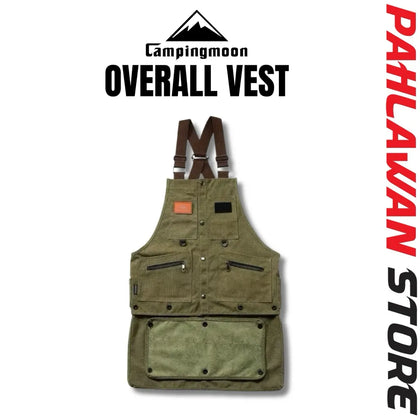 Campingmoon Camping Overalls Apron