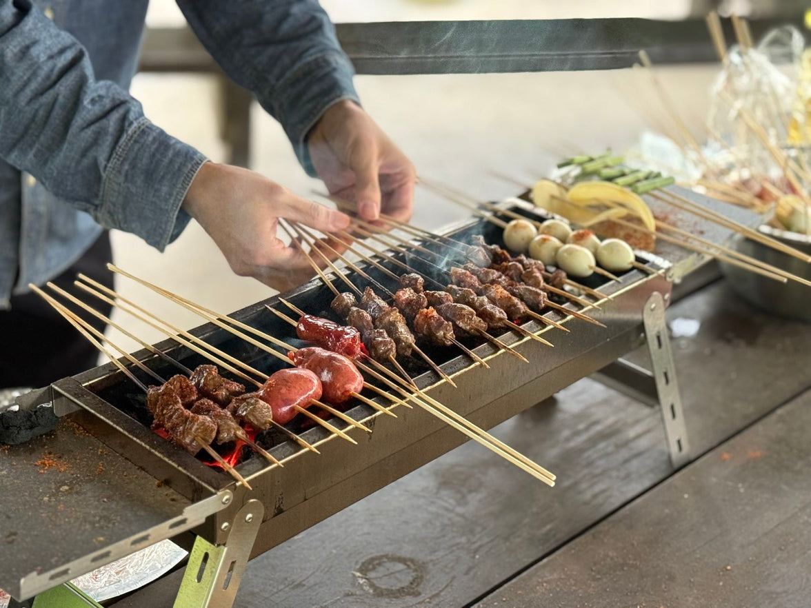 Luminous Club Portable Folding Grill