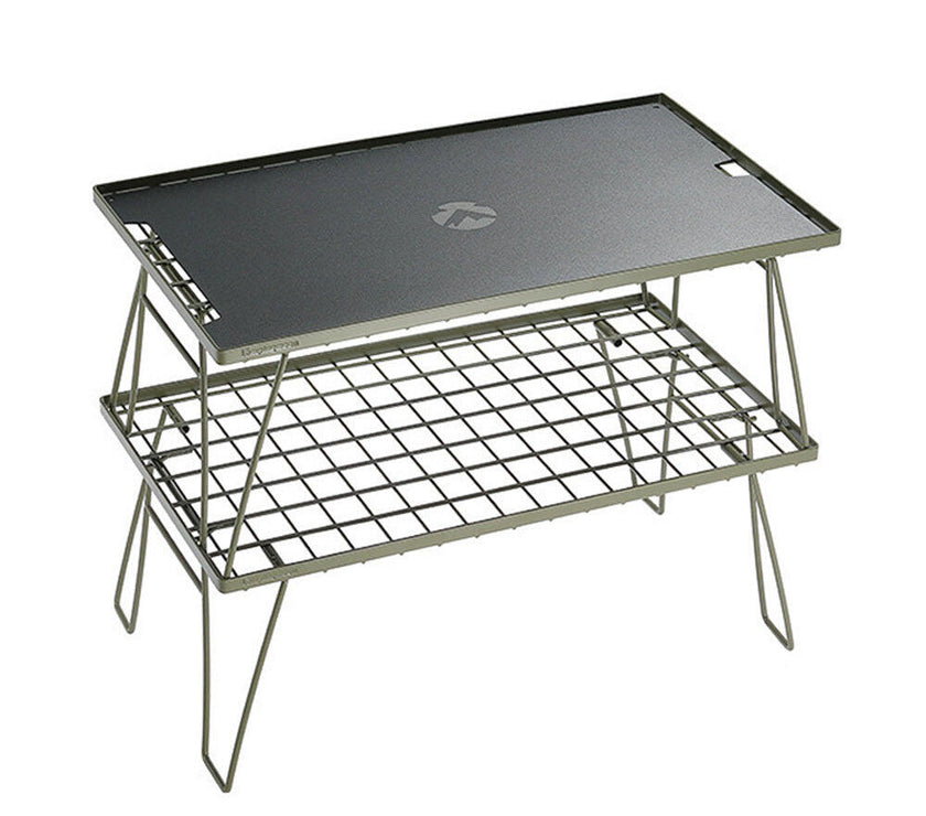 Campingmoon 2 Iron Tables + Plate