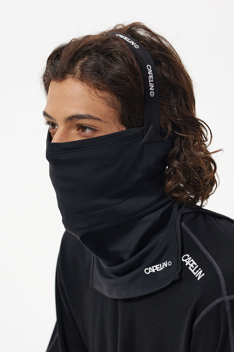 Capelin Crew Face Cover FC04 - Unisex in Black — Capelin Crew product image