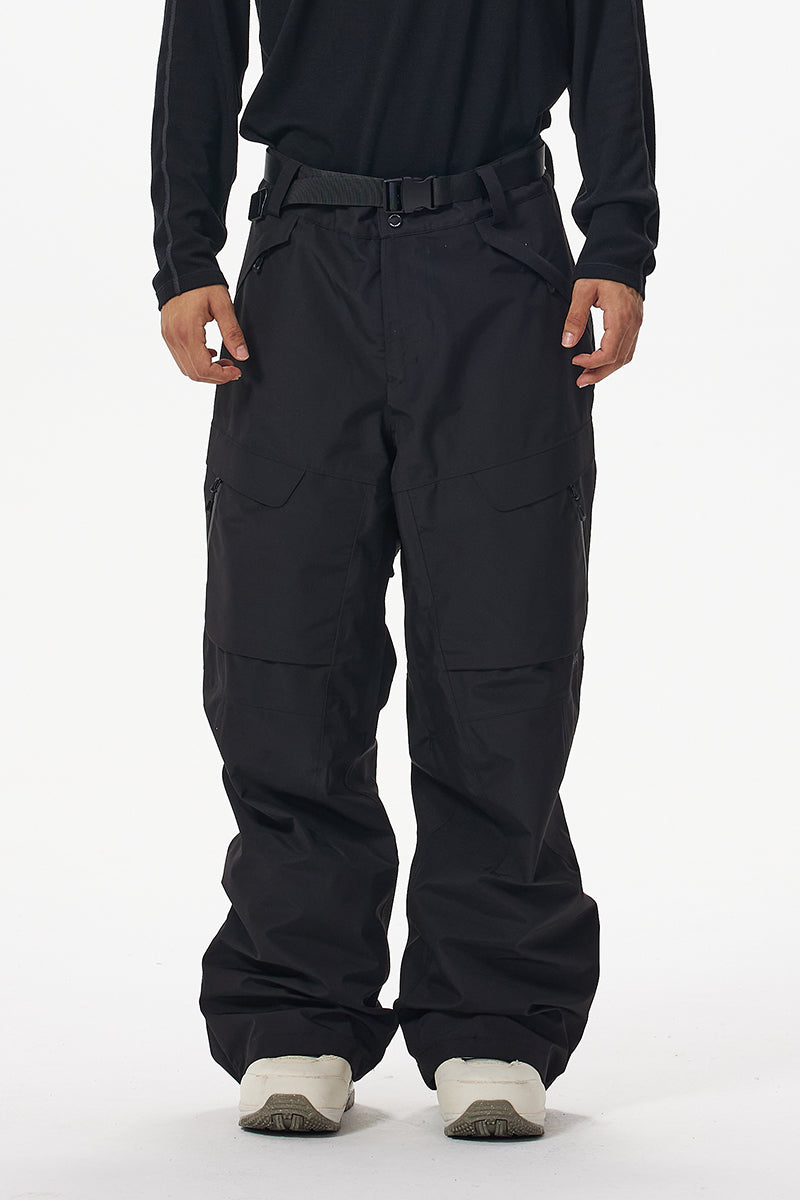 Capelin Crew Morten Snowboard Pant - Unisex in Black — Capelin Crew product image