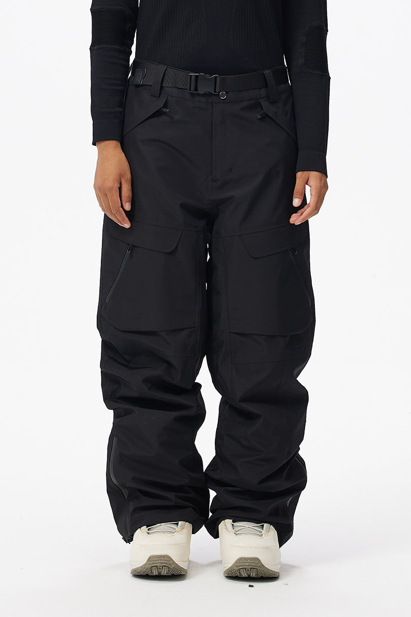 Capelin Crew Morten Snowboard Pant - Unisex in Black — Capelin Crew product image
