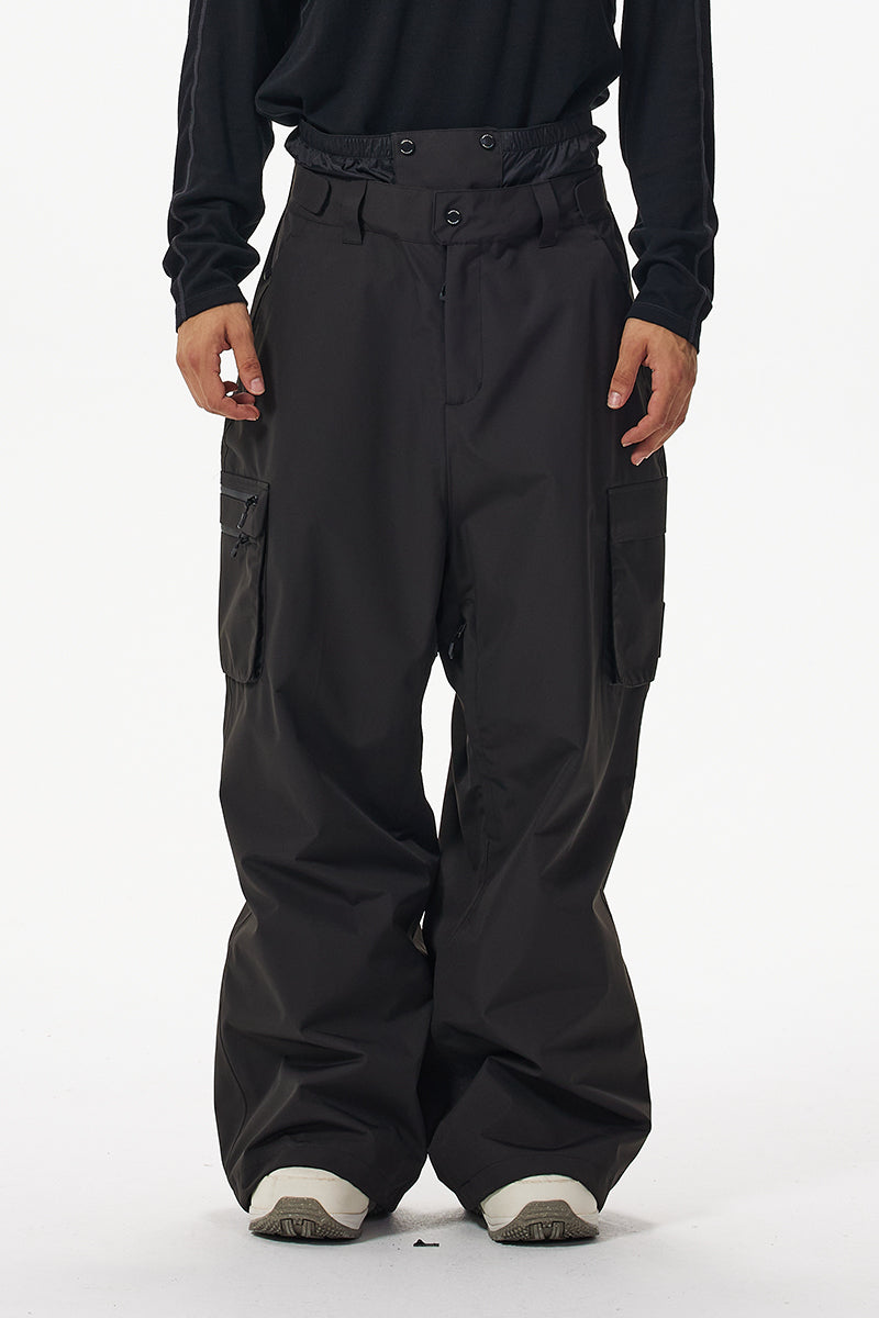 Capelin Crew Reach Snowboard Pant - Unisex in Black — Capelin Crew product image