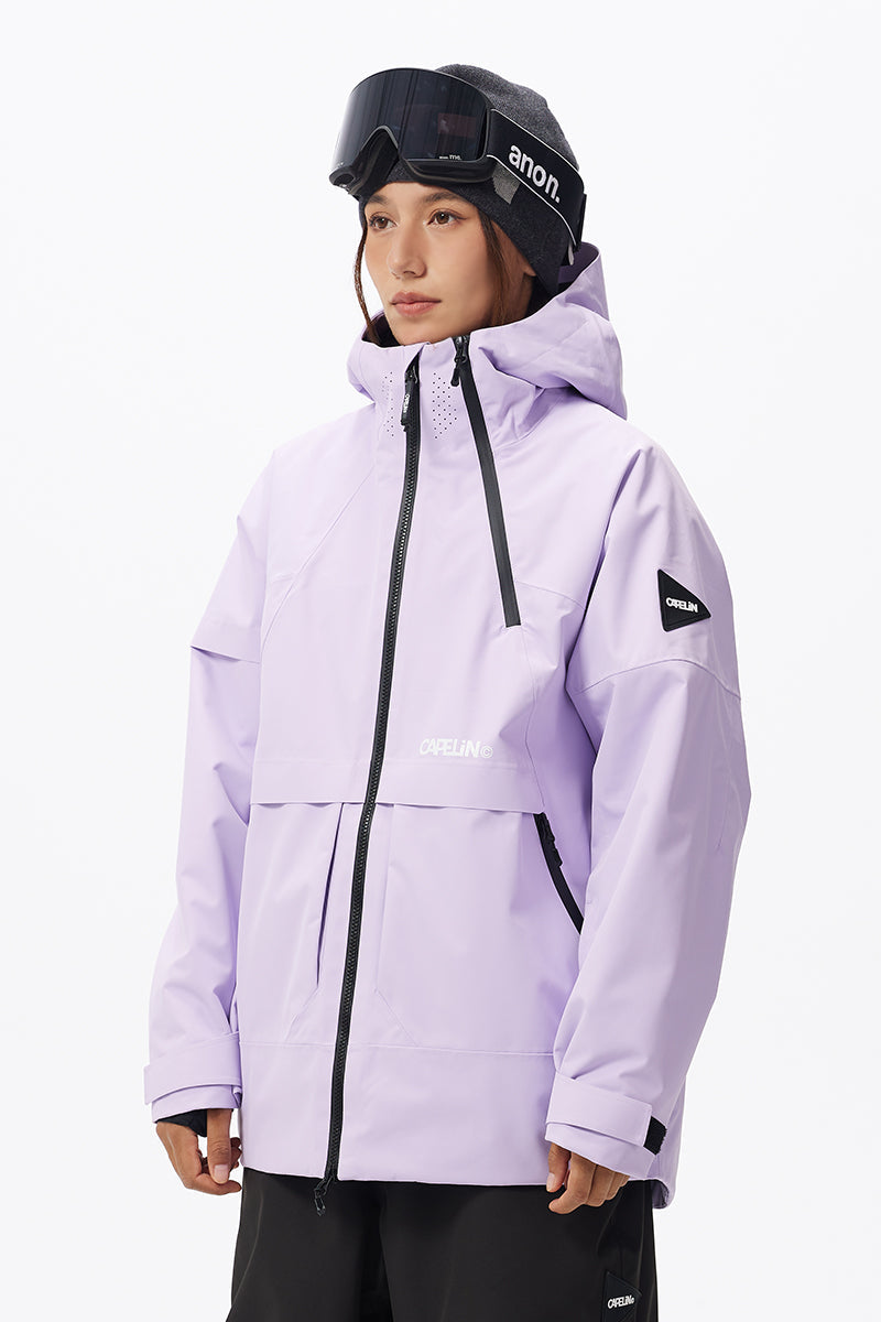 Capelin Crew Spur Snowboard Jacket - Unisex in Hyacinth Purple — Capelin Crew product image