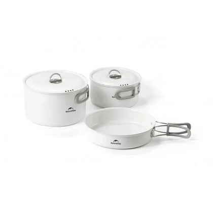 Naturehike Ceramic Non-Stick Pot Set 3-6 People Pot Set