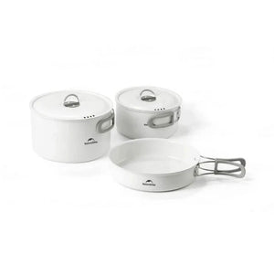 Naturehike Ceramic Non-Stick Pot Set 3-6 People Pot Set