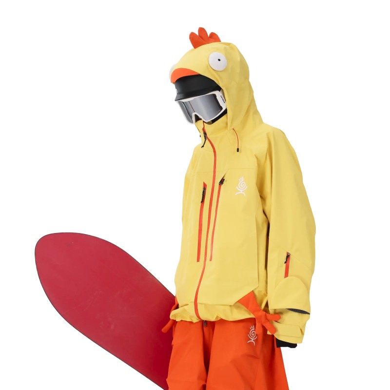 YEYEPOP Little Yellow Chick 3L Hard Shell Snow Jacket & Pants - Unisex