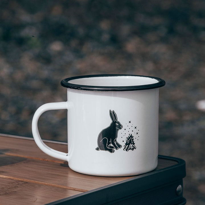 Fire Maple Coral Enamel Mug 350 mL