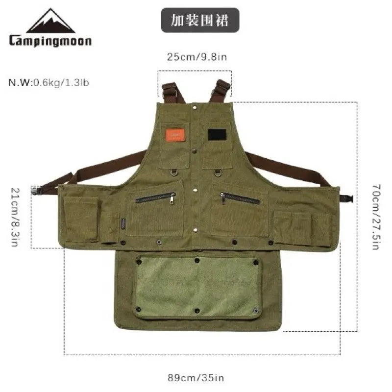 Camping Moon Camping Overalls Apron (2026)
