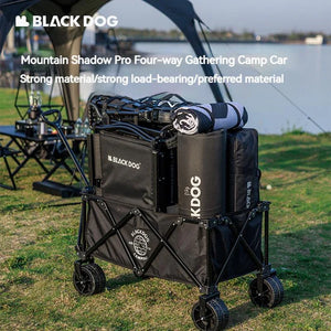Black Dog Shanying Pro 4-Way Collapsible Camping Wagon