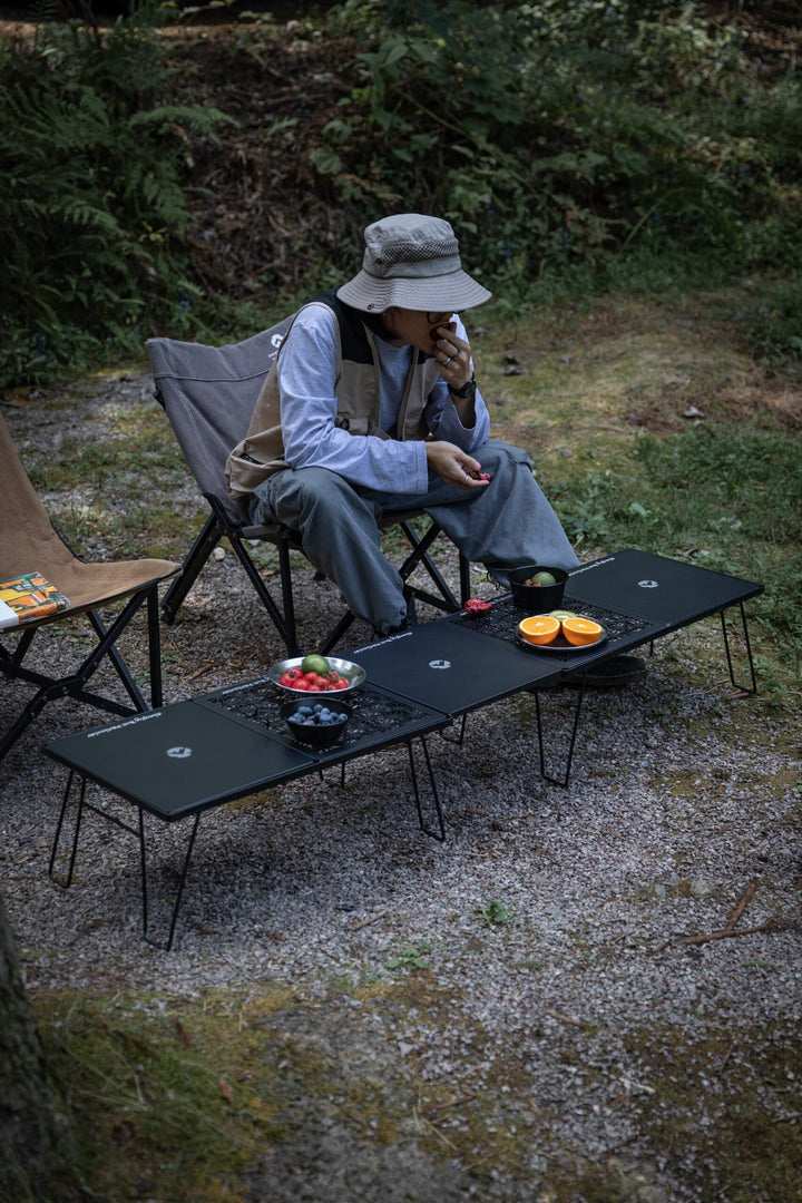 Camping Moon Flat Black Plate (Folding Table) T-2309BK (2026)
