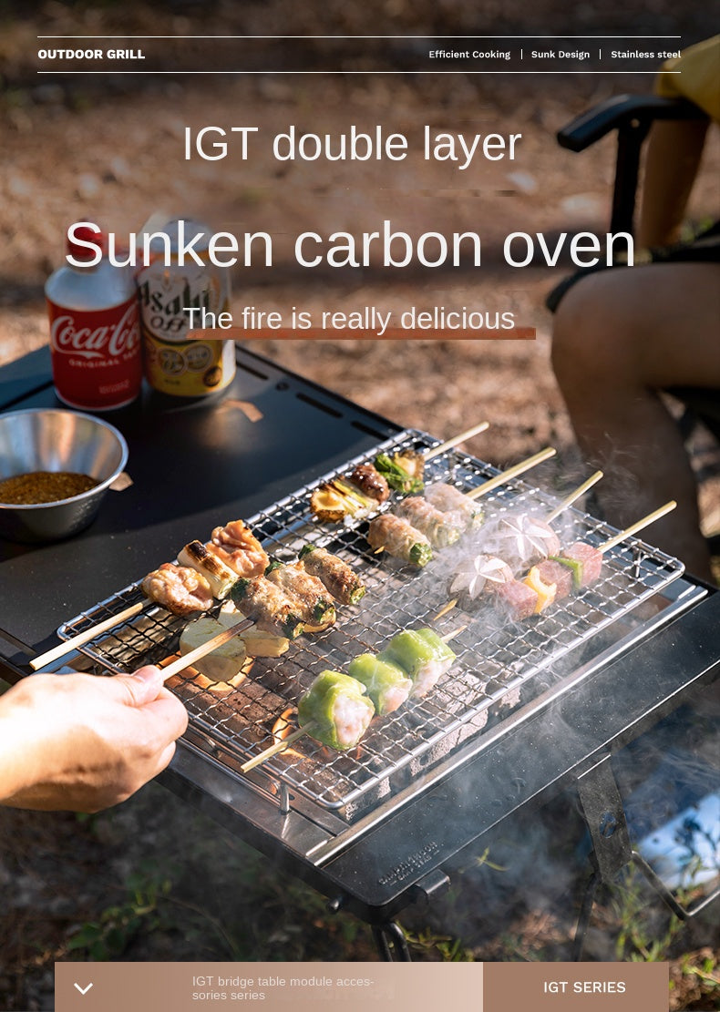 Camping Moon UG-1 Unit IGT Charcoal Grill (2026)