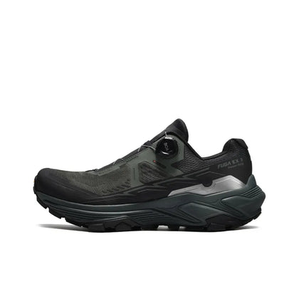 Fuga Ex 3 Boa Low-Cut Trail Running Shoes Men's Green/Black