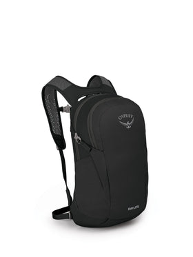 Osprey Daylite daypack in Black, white-background side view