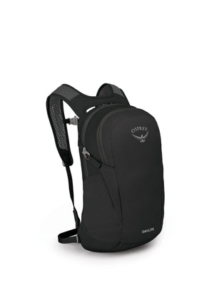 Osprey Daylite daypack in Black, white-background side view