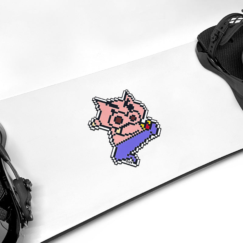 Gee Snowboards Snowboard Stomp Pad — pixel Buriburizaemon pig stomp pad