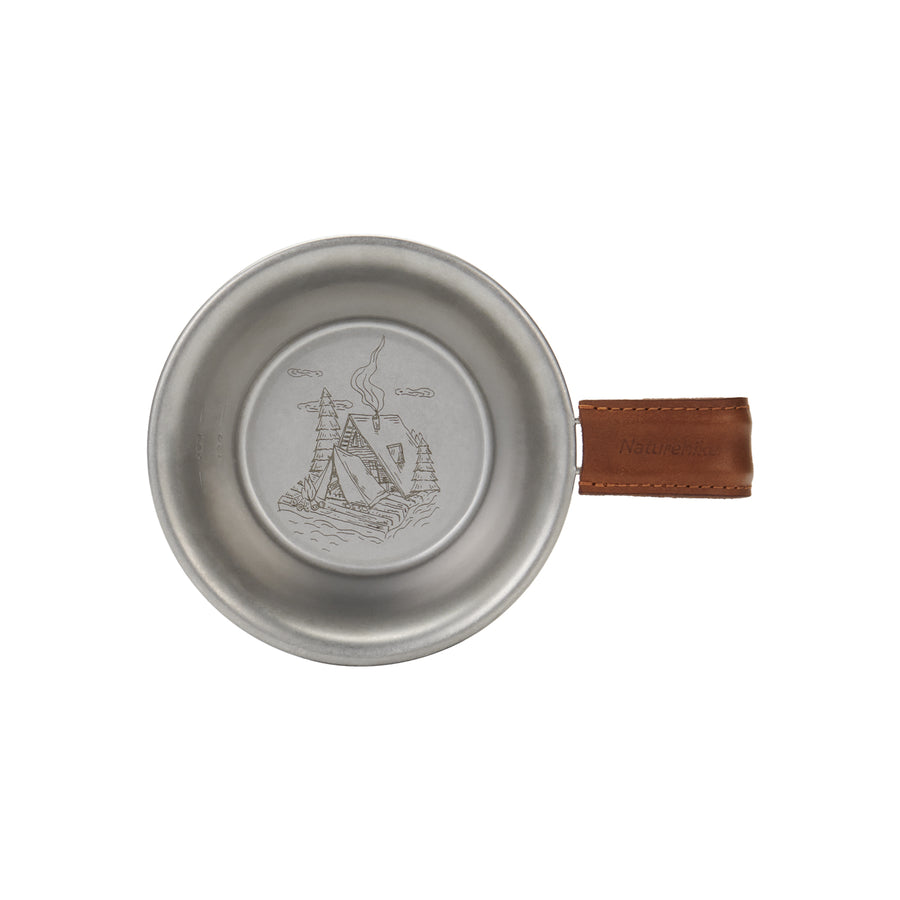 Naturehike Stainless Steel Retro Camp Bowl - 300Ml (Outdoor Cabin)