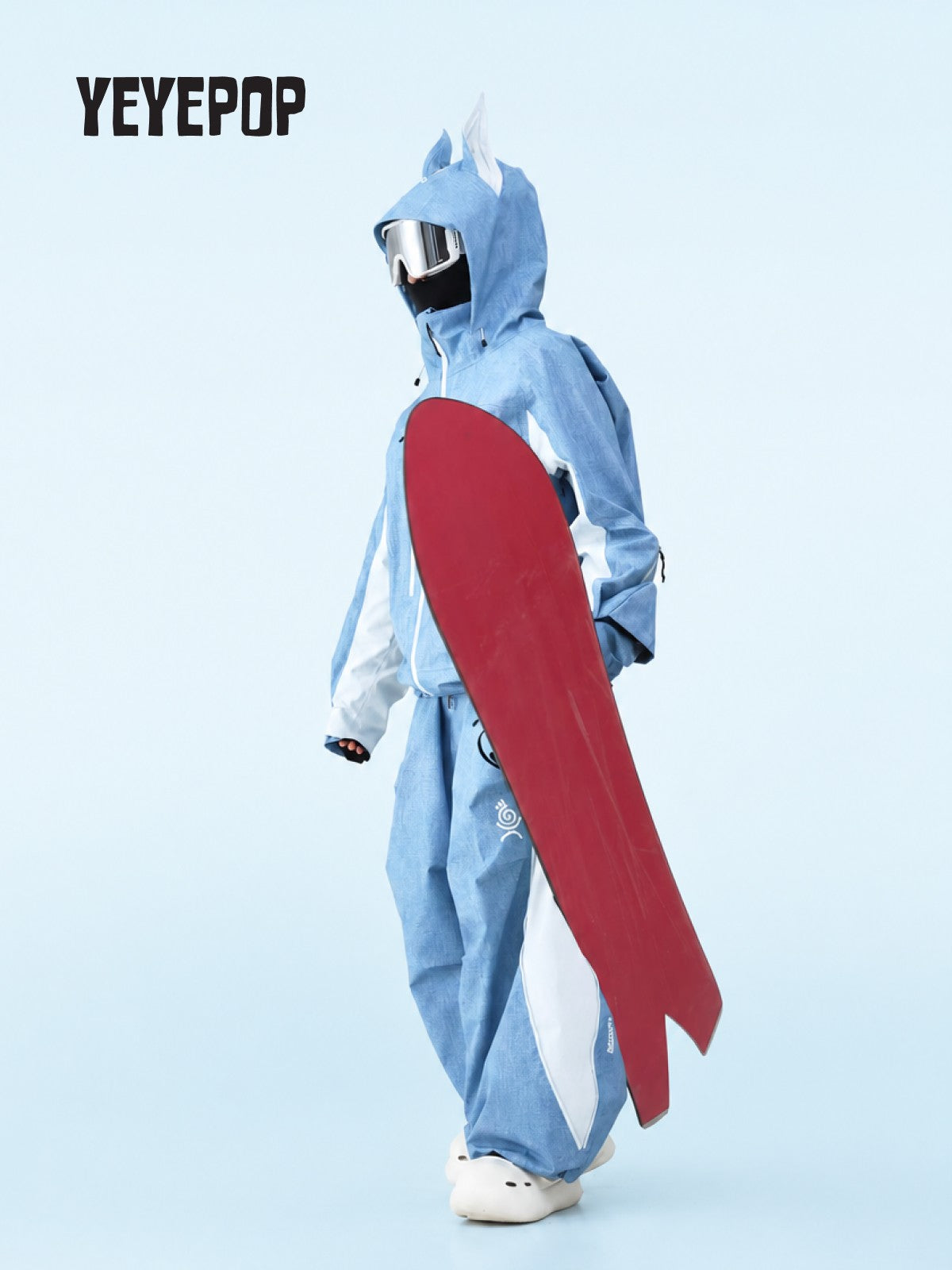YEYEPOP Denim Doberman 3L Insulated Snow Jacket & Pants - Unisex