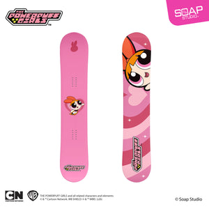Gee Snowboards × Powerpuff Girls Snowboard in Blossom — official product image