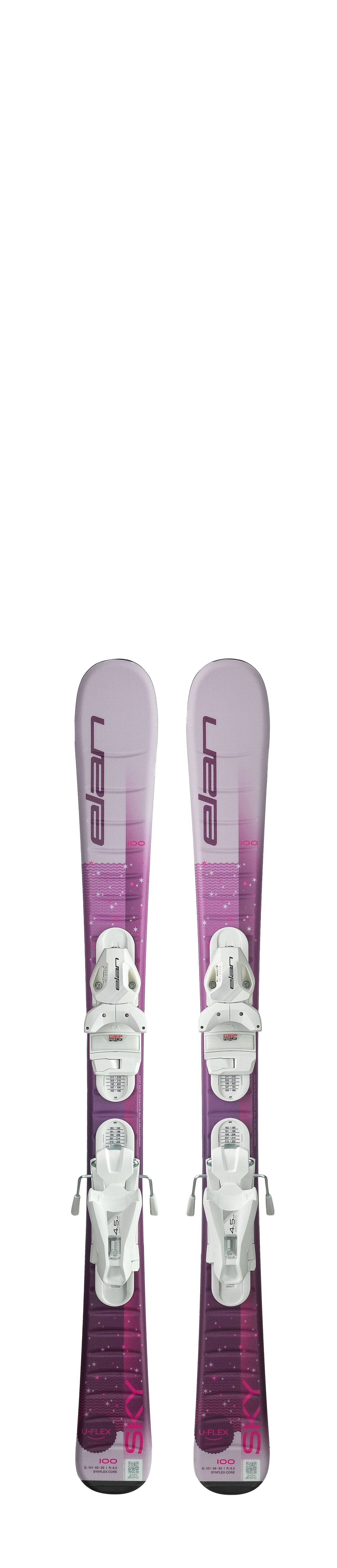 Elan Sky Junior Skis + EL 4.5 GW Bindings - Kids' - pair