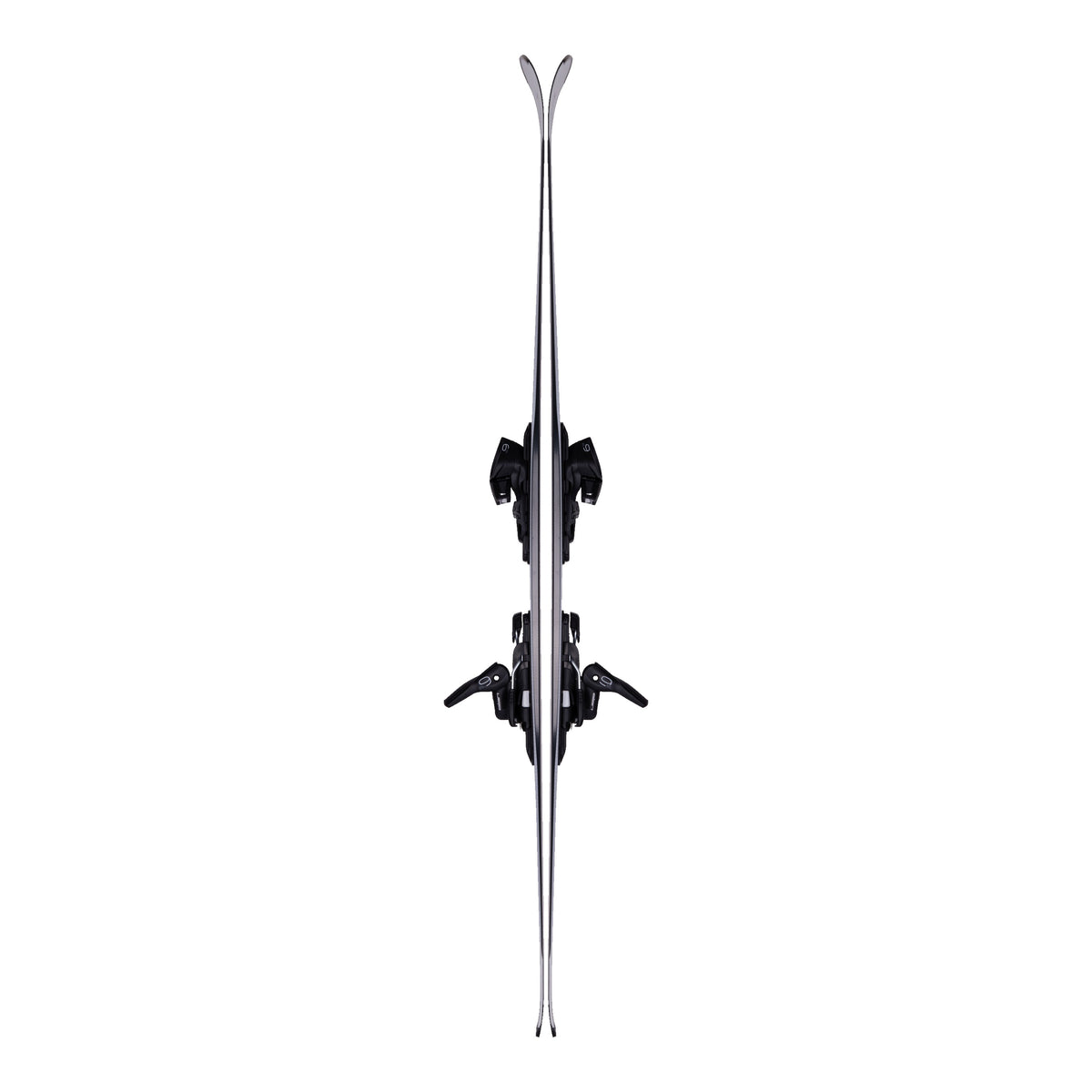Elan Wildcat 75 White Skis + EL 9.0 GW Bindings - Women's - side profile