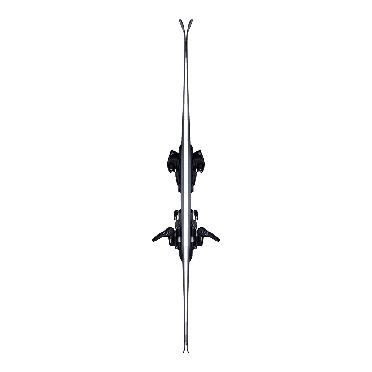 Elan Wingman 75 Black Skis + EL 9.0 GW Bindings - Men's - side profile
