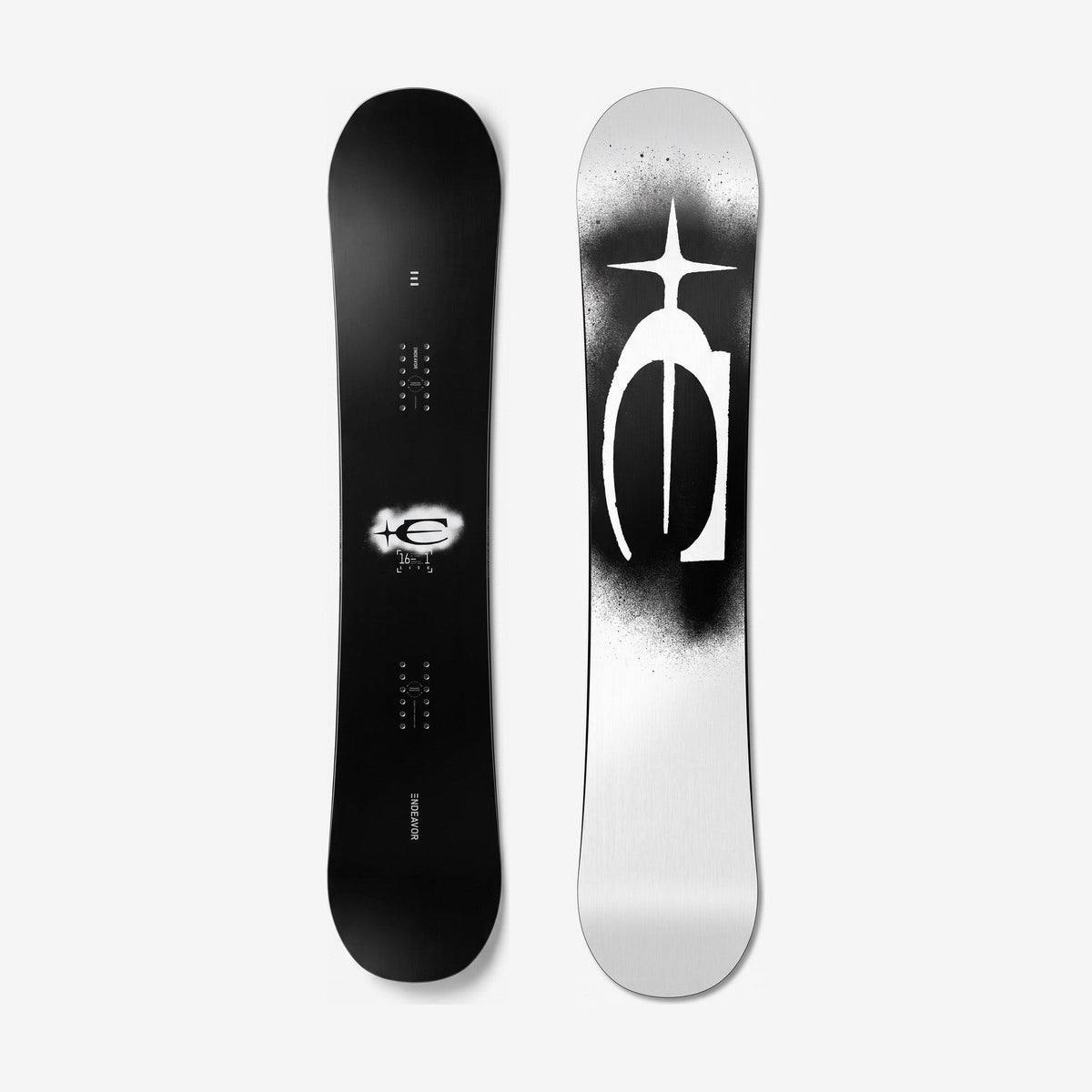 Endeavor Live Snowboard - Unisex - top and base detail