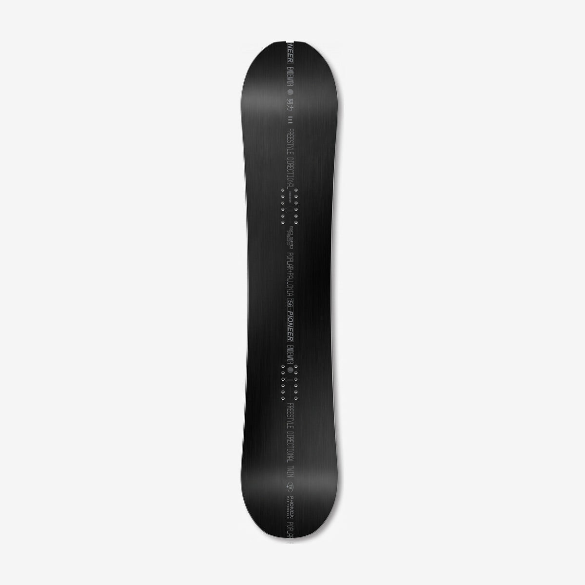 Endeavor Pioneer Snowboard - Unisex - top sheet