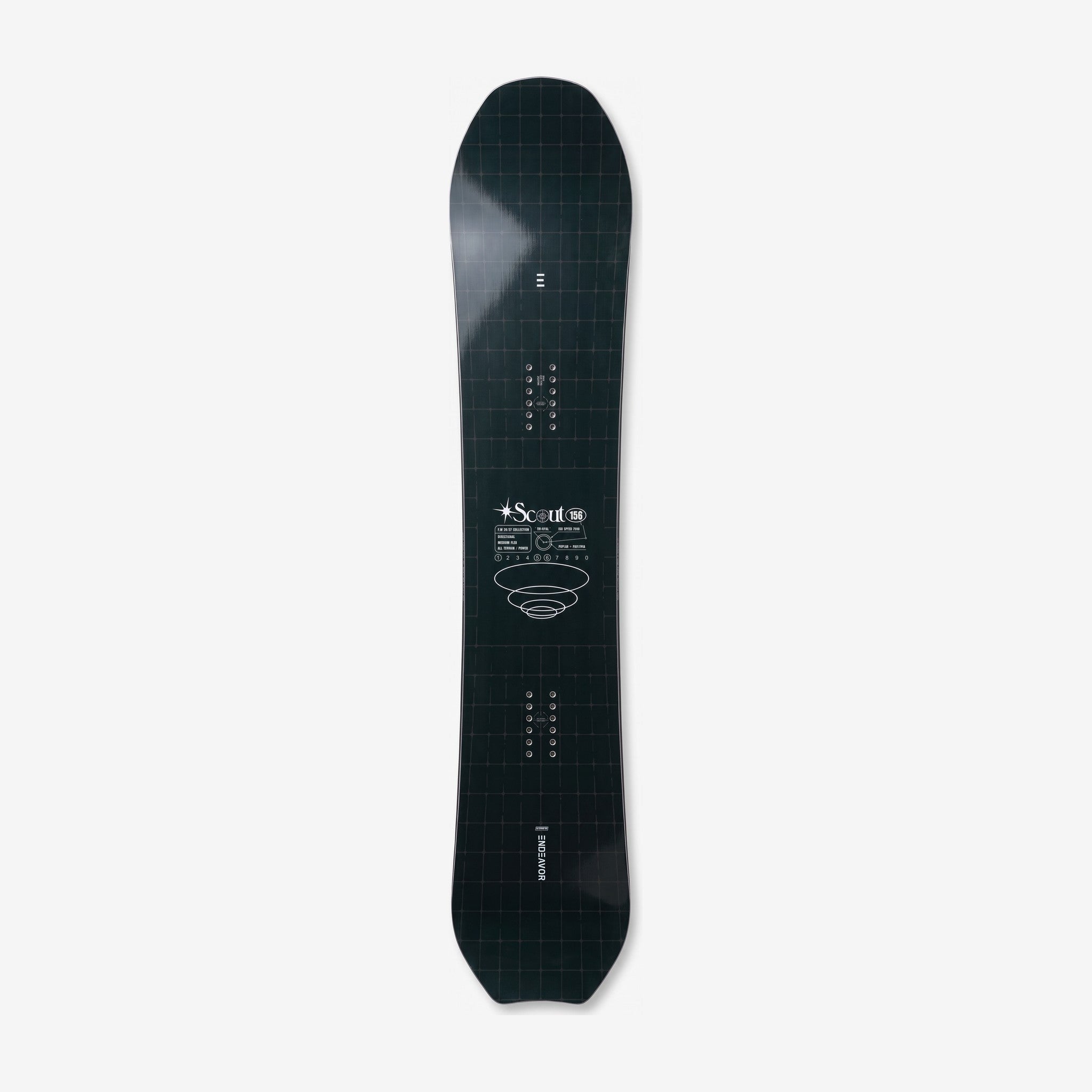 Top view with dimensions, 154 cm