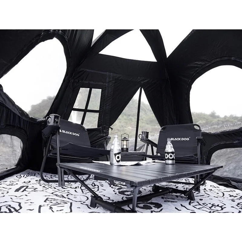 Black Dog 全黑六窗公园帐篷