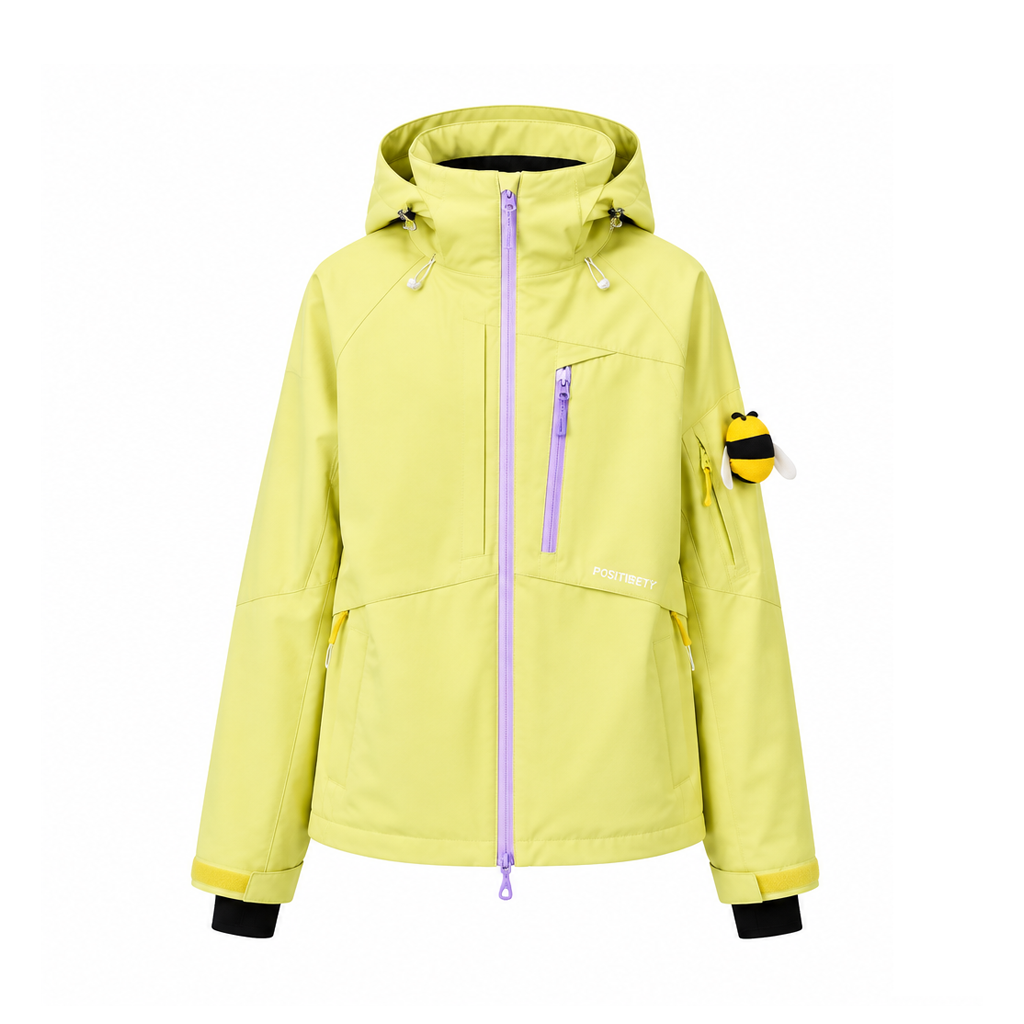 Positibeety Detachable Bee Patch 3L Snow Jacket - Women's