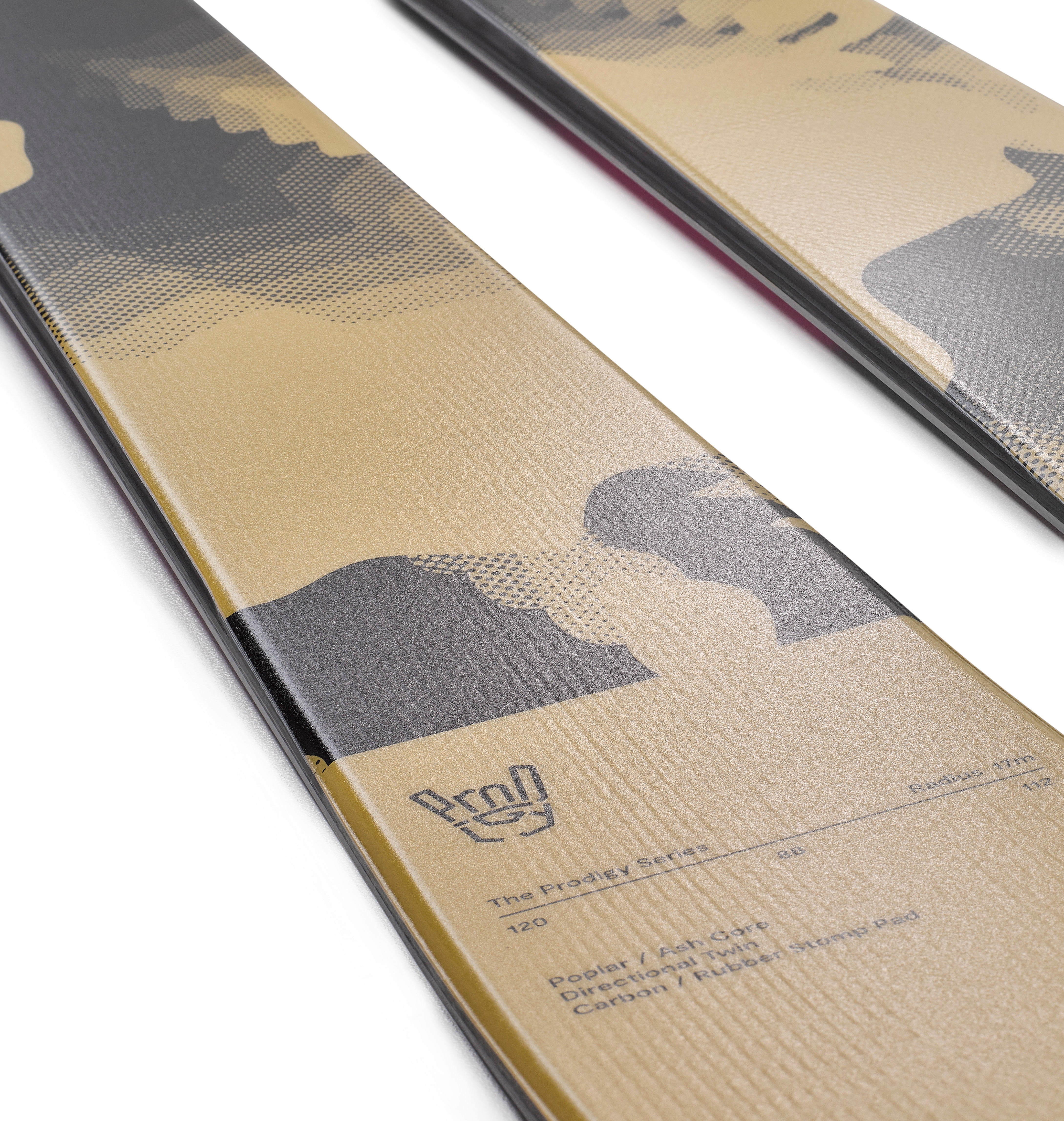 Faction Prodigy 1 Skis - topsheet detail