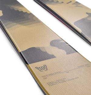 Faction Prodigy 1 Skis - topsheet detail