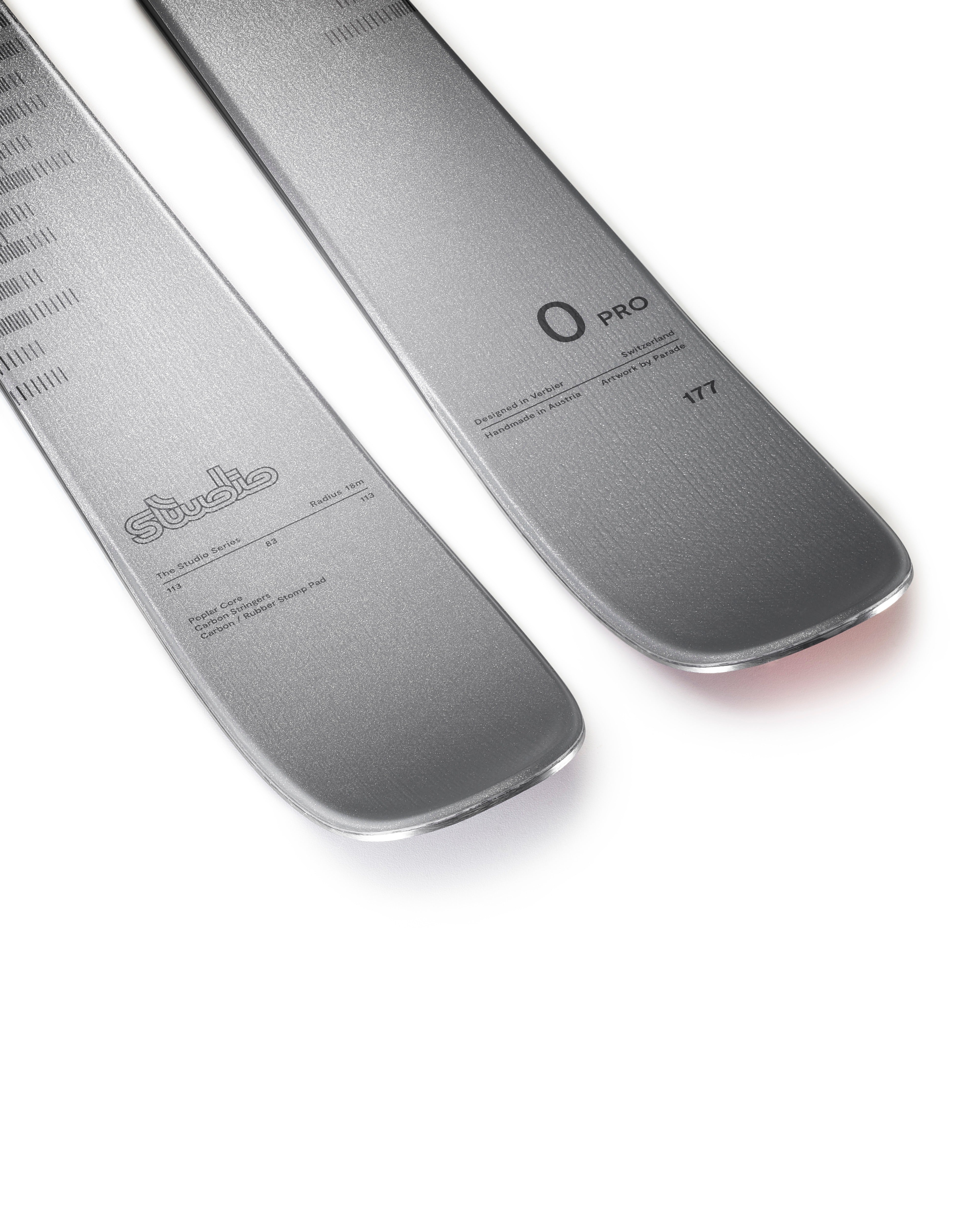Faction Studio 0 Pro Skis - tail detail