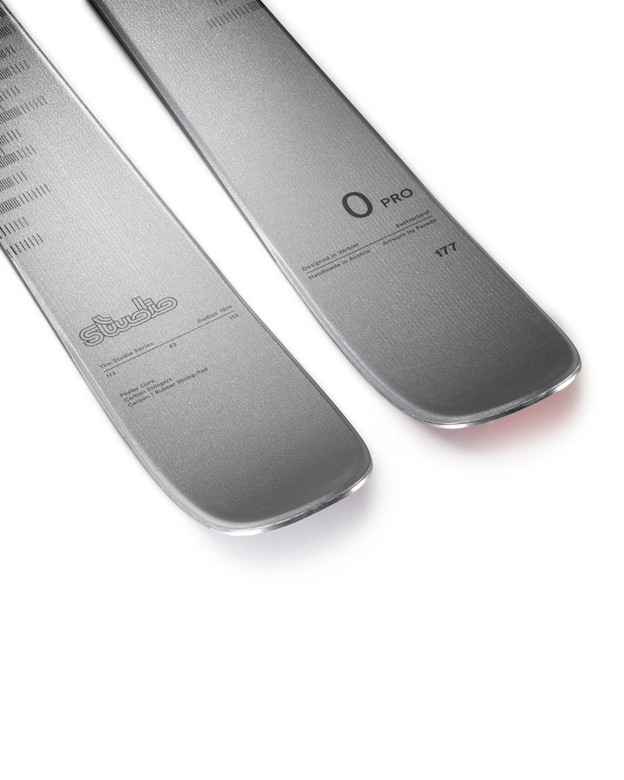 Faction Studio 0 Pro Skis - tail detail