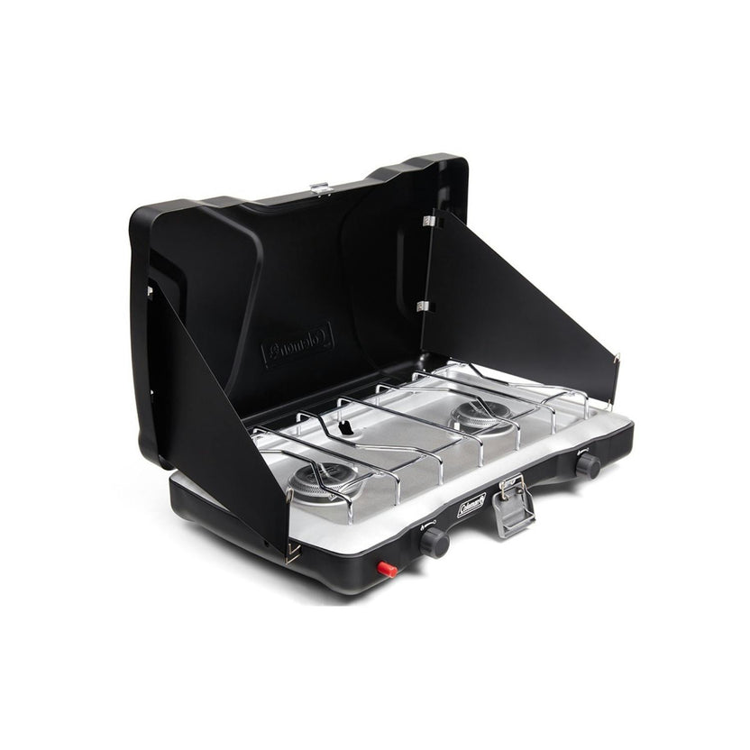 Coleman Triton+ 2-Burner Portable Propane Camping Stove