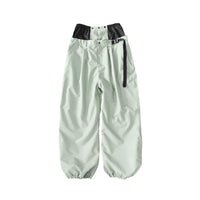 Pomt Clean F Park Style Snow Pants Light Green