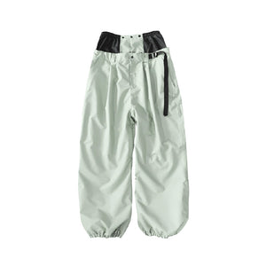 Pomt Clean F Park Style Snow Pants Light Green