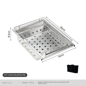 Camping Moon UG-1 Unit IGT Charcoal Grill (2026)
