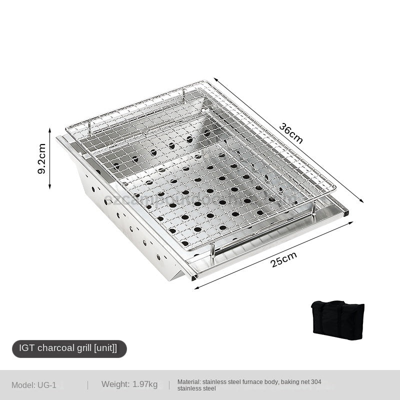 Camping Moon UG-1 Unit IGT Charcoal Grill (2026)