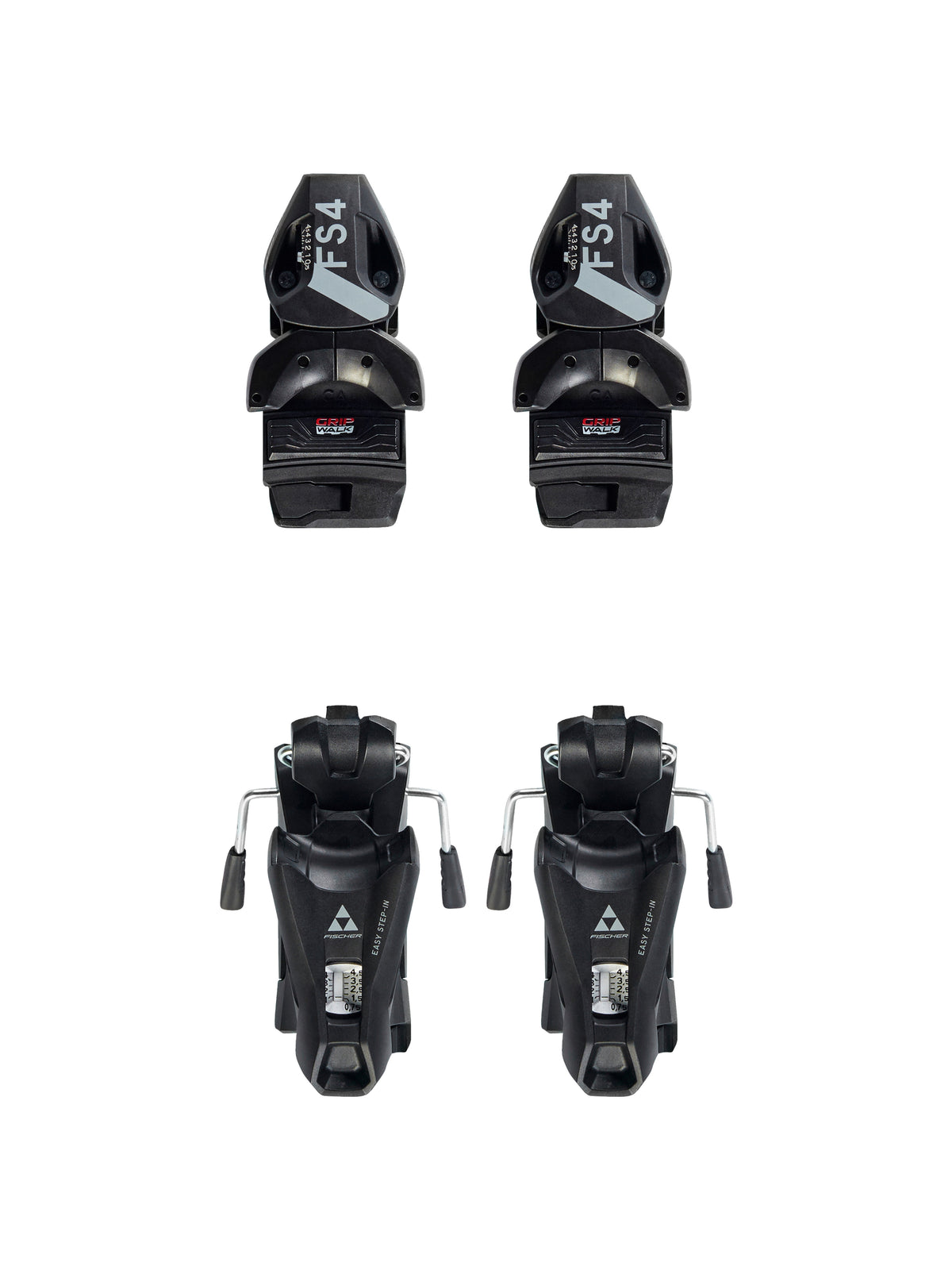 Fischer Ranger Jr 100-120 + FS 4 GW CA JRS Skis - Kids' - binding detail