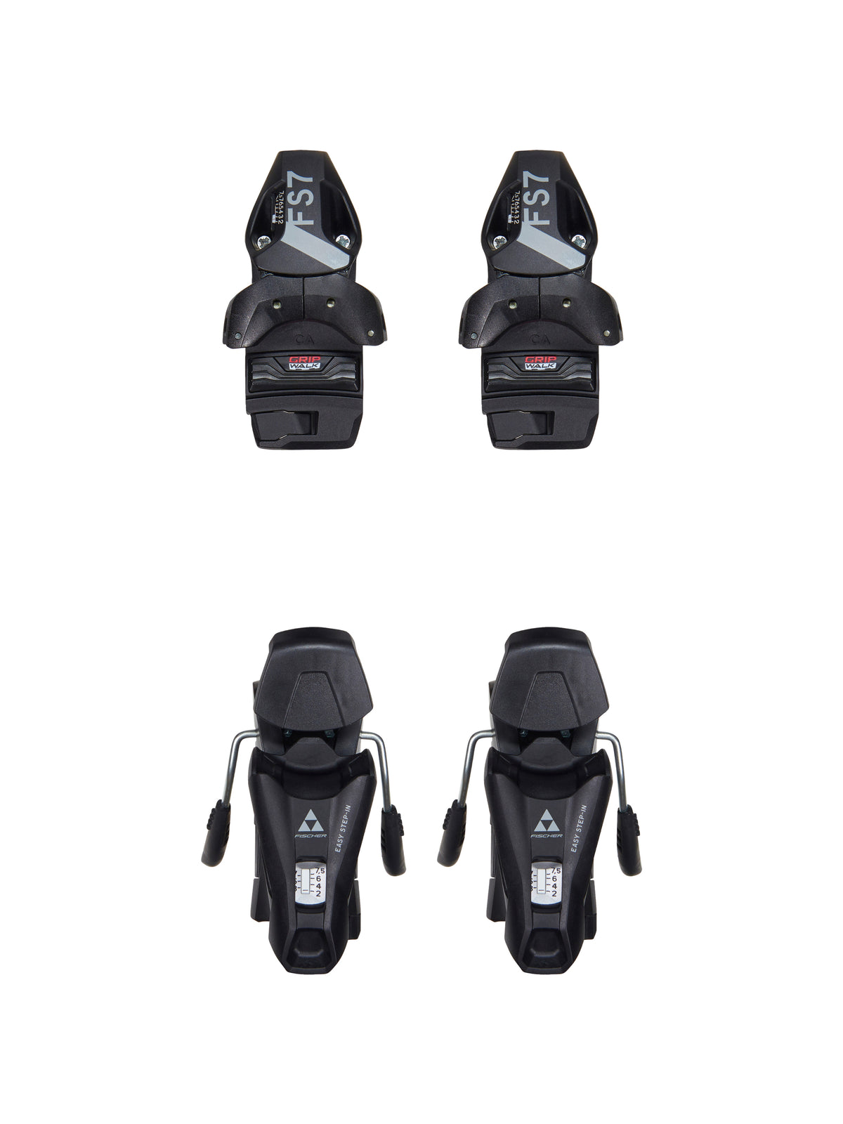 Fischer Ranger Jr 130-150 + FS 7 GW CA JRS Skis - Kids' - binding detail