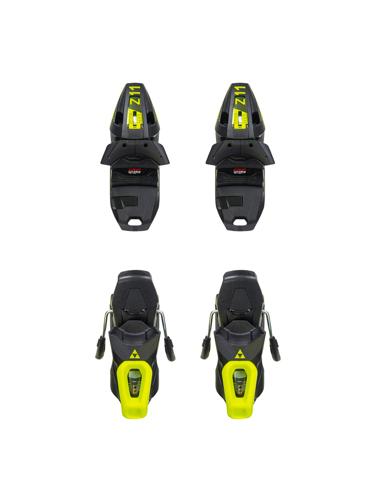 Fischer RC4 ST + RC4 Z11 GW Skis - Men's - binding detail