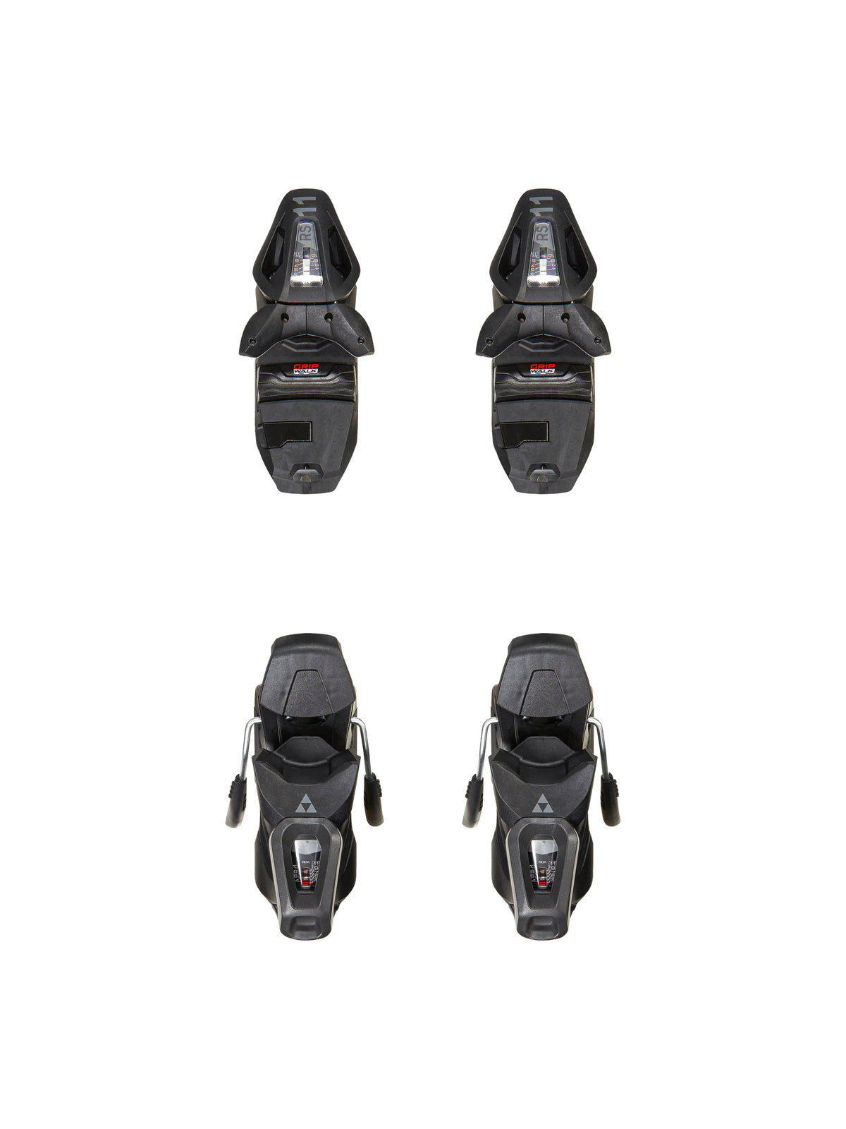 Fischer RC4 ST + RS 11 GW Skis - Women's - binding detail