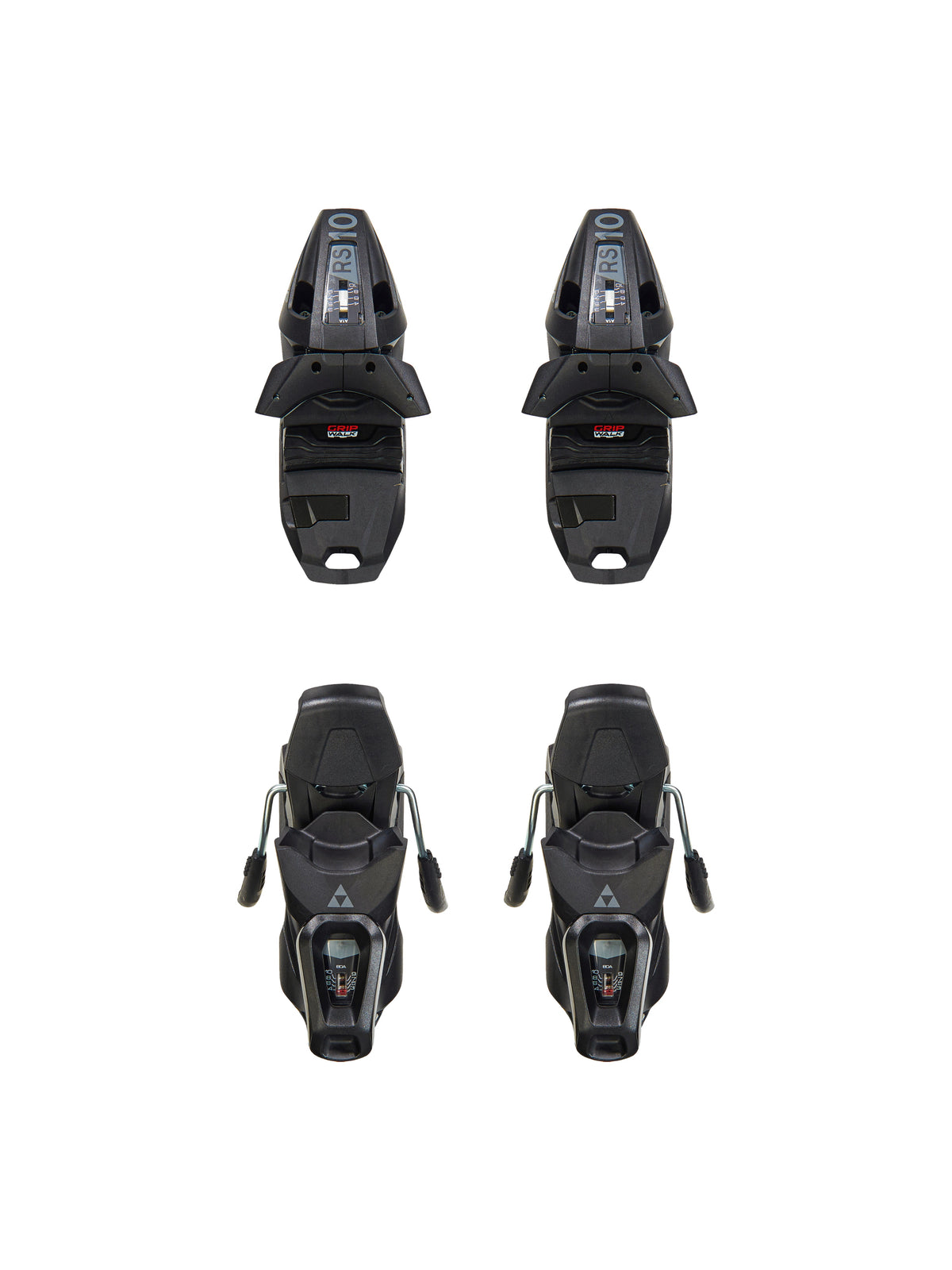 Fischer The Curv TI + RS 10 GW Skis - Women's - binding detail