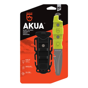 Gear Aid Akua Blunt Tip Knife - Neon