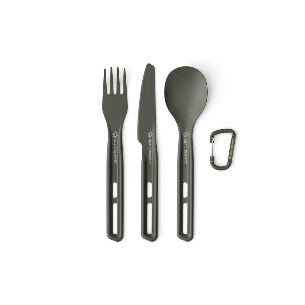 Frontier Cutlery - Aluminium Hard Anodised Grey