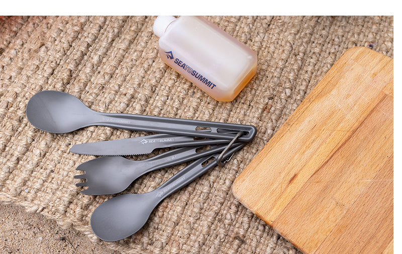 Frontier Cutlery - Aluminium Hard Anodised Grey