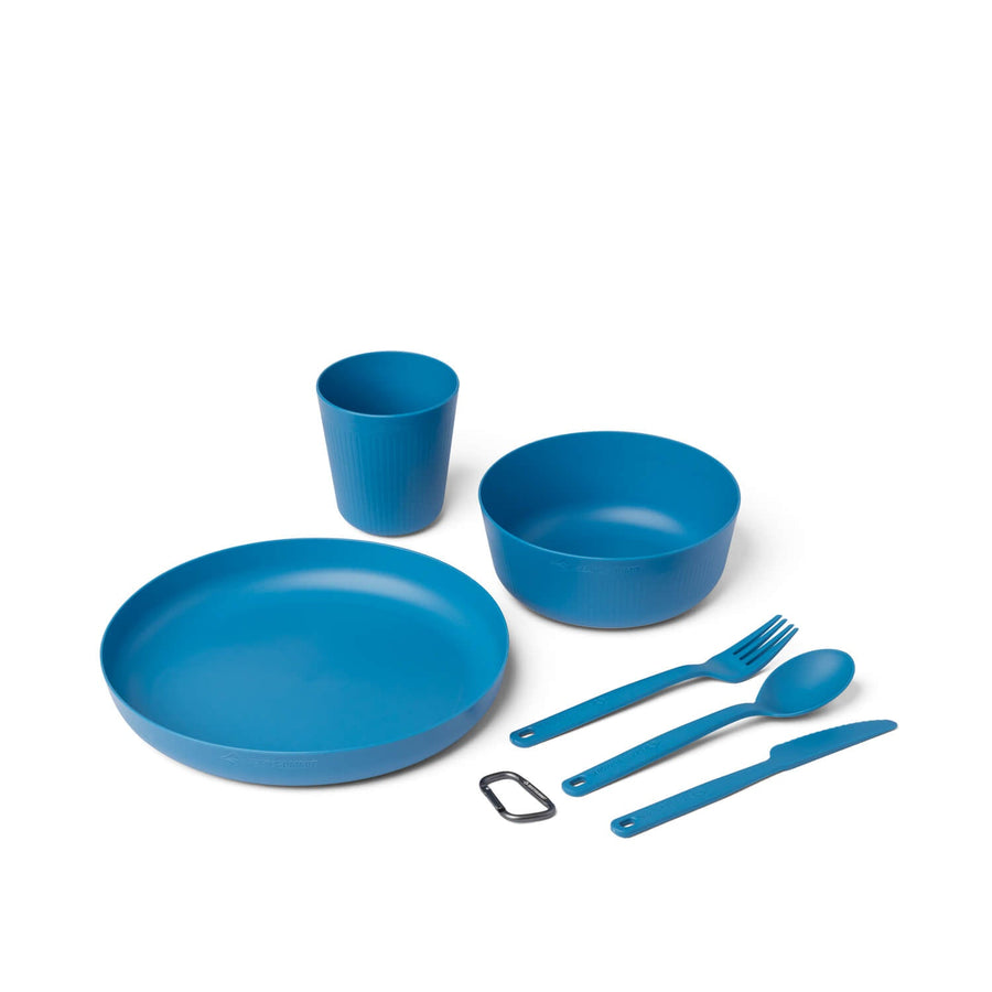 Camp Dinnerware Set - Cendre Blue
